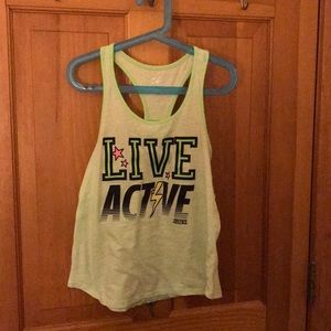 Justice girls tank top